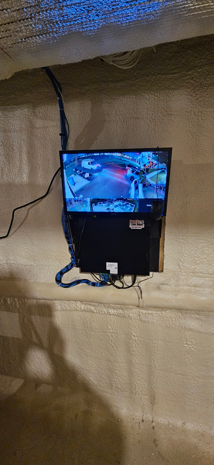 Surveillance Display Setup